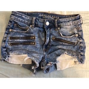 American Eagle Hi Rise Shorts